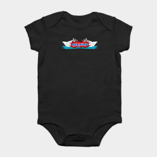 Sea- Fire 1 Baby Bodysuit by Joaddo